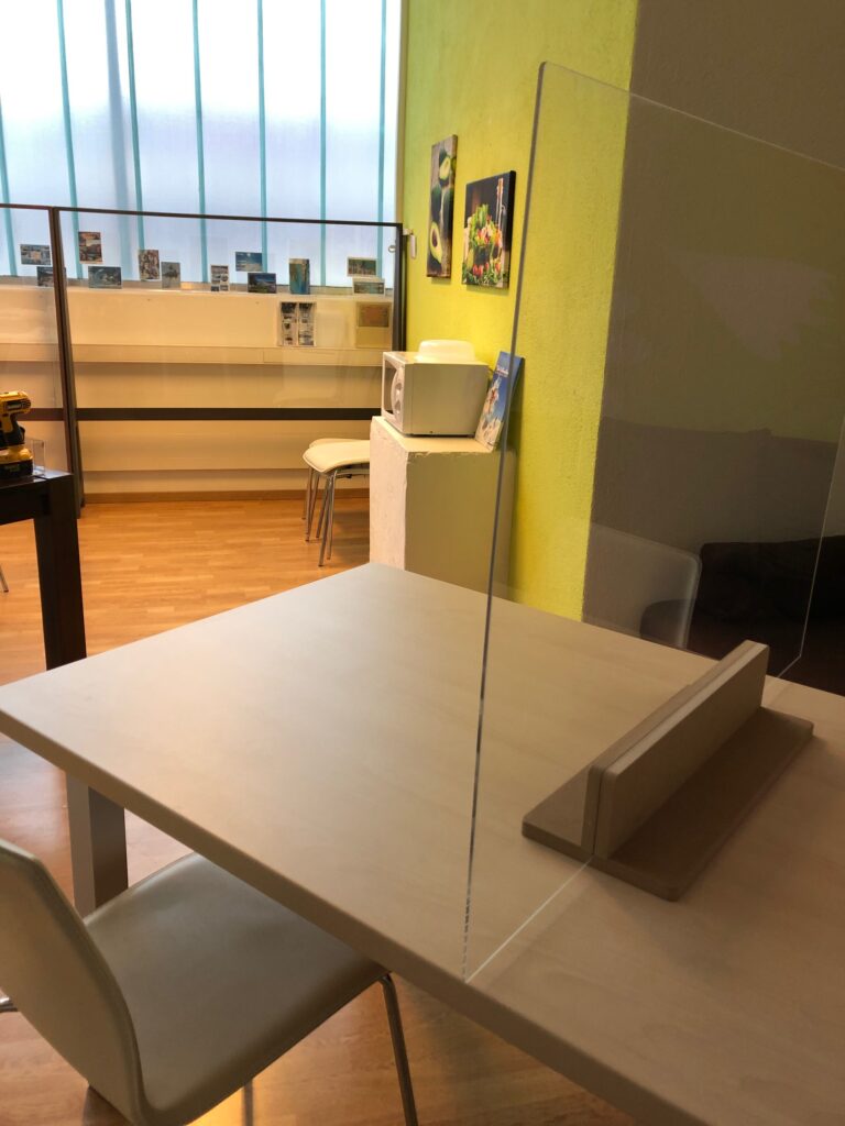 Tischtrenner Breite 1000 mm