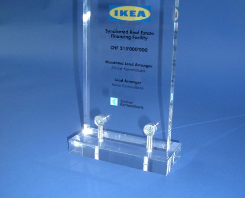 Awards aus Acrylglas